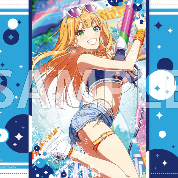 学園アイドルマスター TSUTAYA Wild TUNE ラバーマット 紫雲清夏 学園