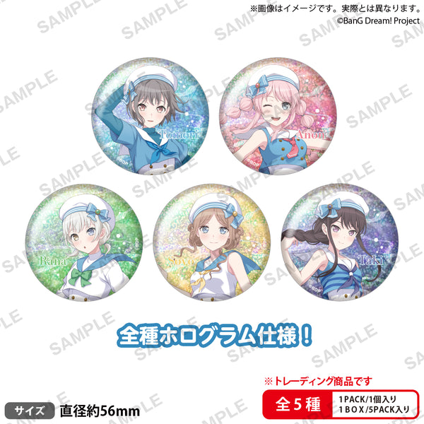 BanG Dream! トレーディングホログラム缶バッジ Voyage ver. 【PACK】