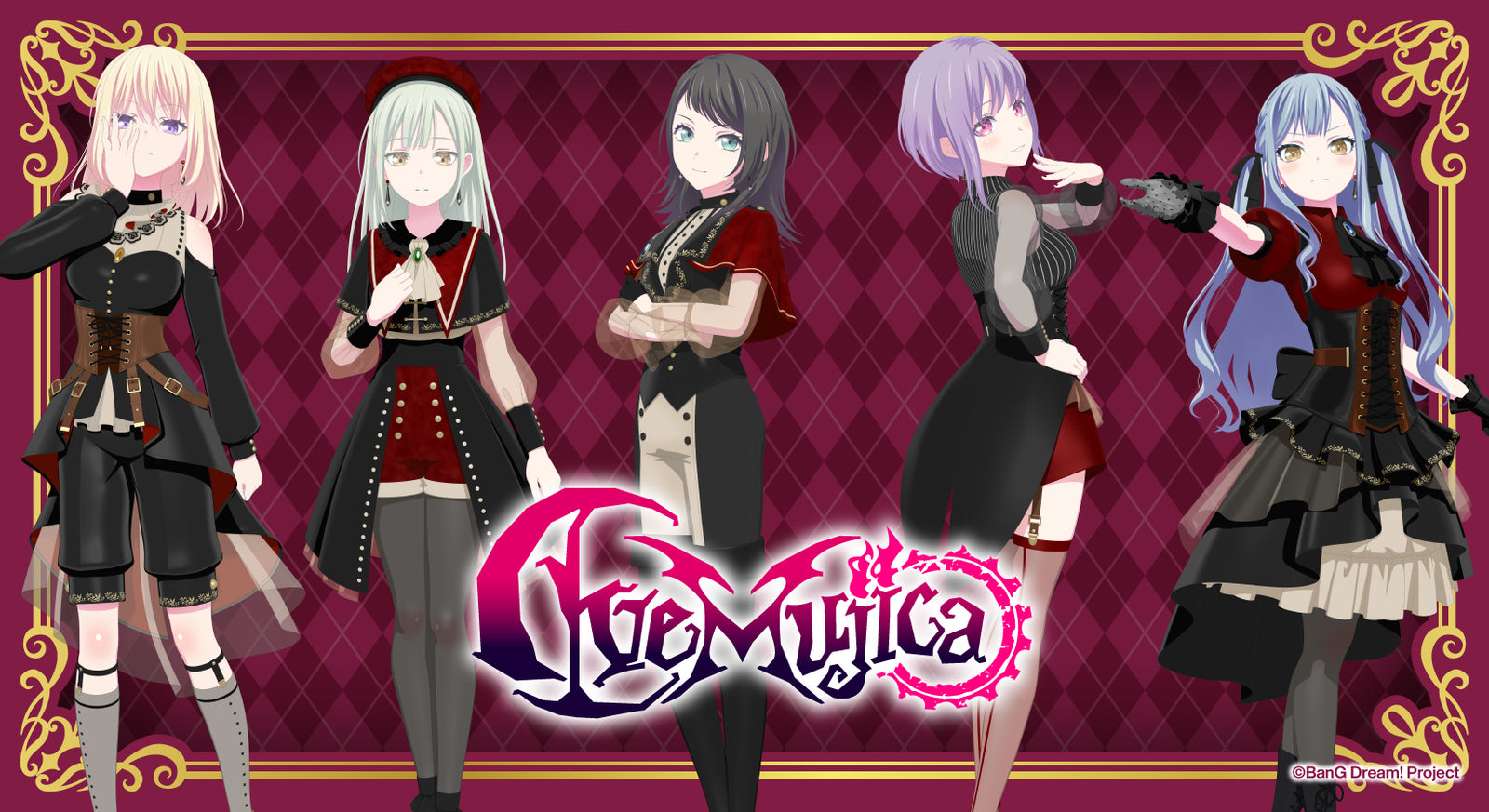 Ave Mujica Dawn and Dusk 缶バッジ オブリビオニス BanG Dream