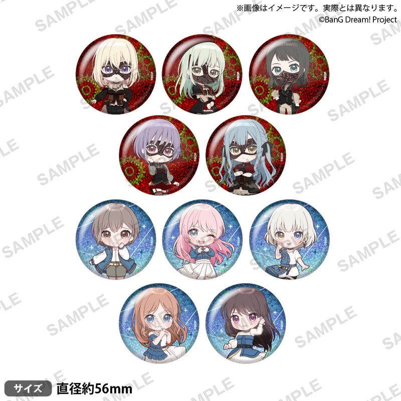 BanG Dream! Ave Mujica トレーディングホログラム缶バッジ【PACK