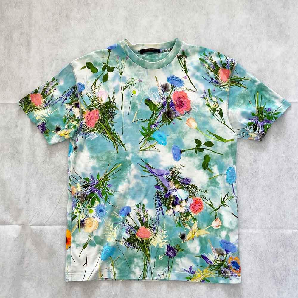 Louis Vuitton Floral Print Men T Shirt - BOPF | Business of