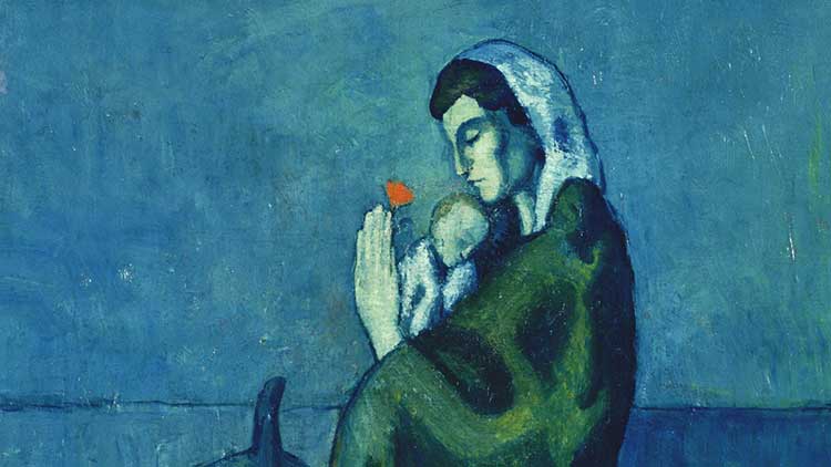 ピカソ作品の下層に見つかった新聞記事の謎：日経ビジネス電子版