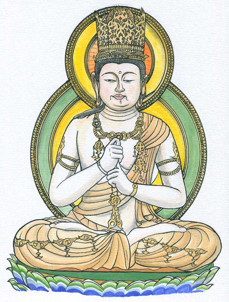 ☆仏画☆金剛界大日如来