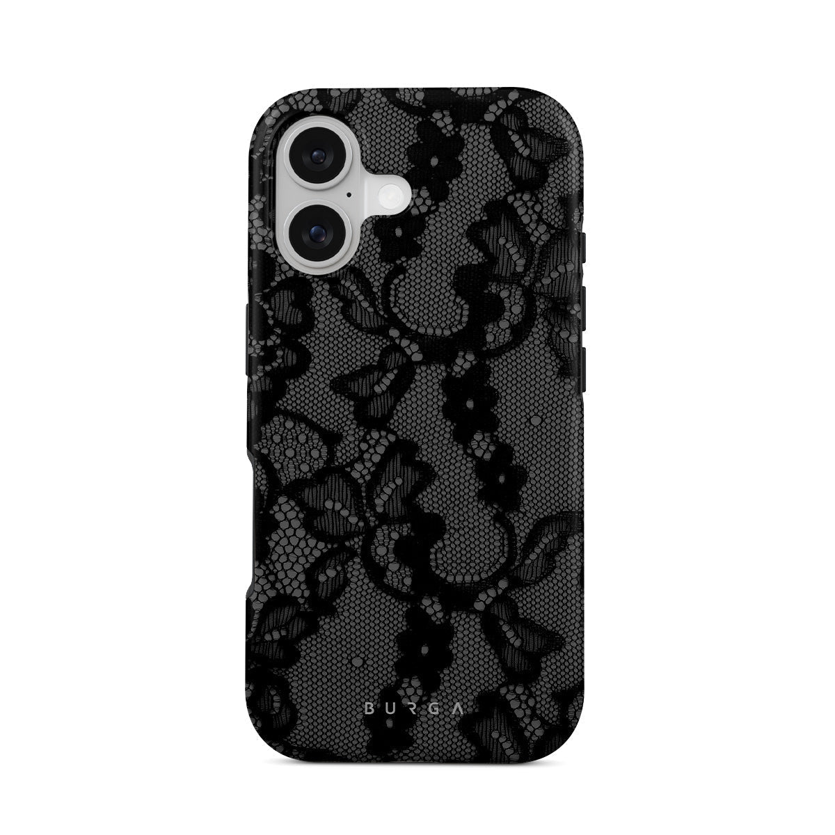 ブルガ BURGA iPhone17proケース ブラック ハート ブルガ BURGA