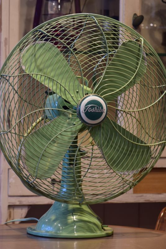 動画有 東芝 TYPE ADF-40M 40センチ（16インチ）ファン ビンテージ