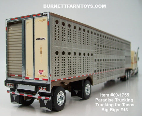 Item #69-1755 Paradise Trucking - Trucking for Tacos - Beige Brown