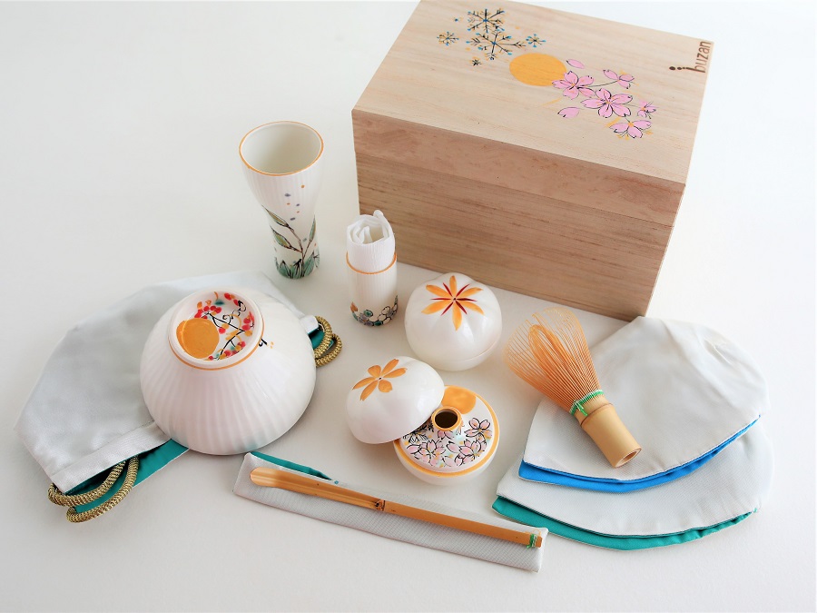 茶箱福MITATE月｜和らく｜buzan｜武山窯のプライベートブランド