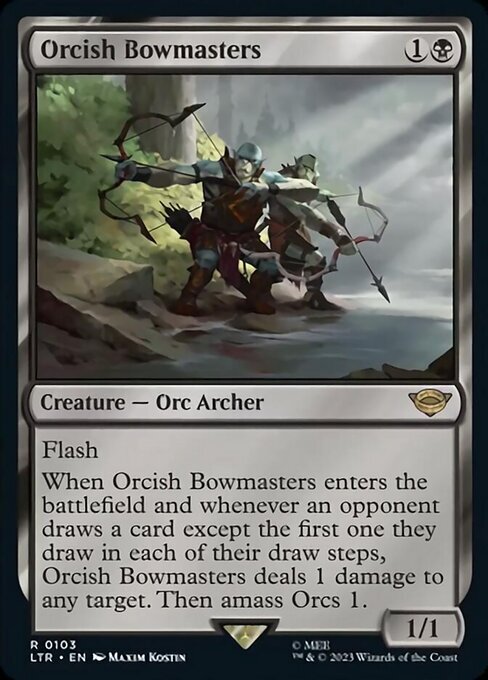 MTG オークの弓使いOrcish Bowmasters 2枚セット