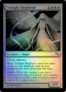 MTG PSA8 黄昏の番人 日本語 Foil Foil】《黄昏の番人/Twilight