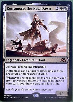 MTG DFT 新たな夜明け、ケトラモーズ 英語版 foil 2枚 Foil】(209