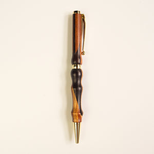 剛腕 寄木デザインが秀逸な「木製ボールペン」 – By Emotion