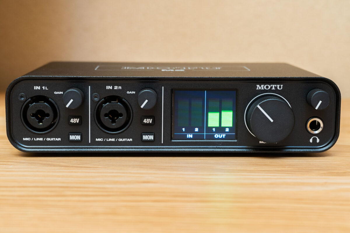 MOTU M2を購入。品薄の理由がわかる高コスパモデル