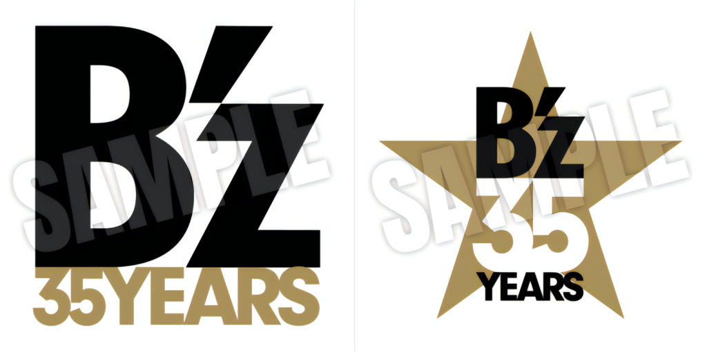 B'z デビュー日 35周年グッズ B'z ライブ2023 デビュー日記念グッズと