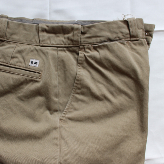 ENDS and MEANS ワークチノ Work Chino ベージュ EM-ST-P01 - C