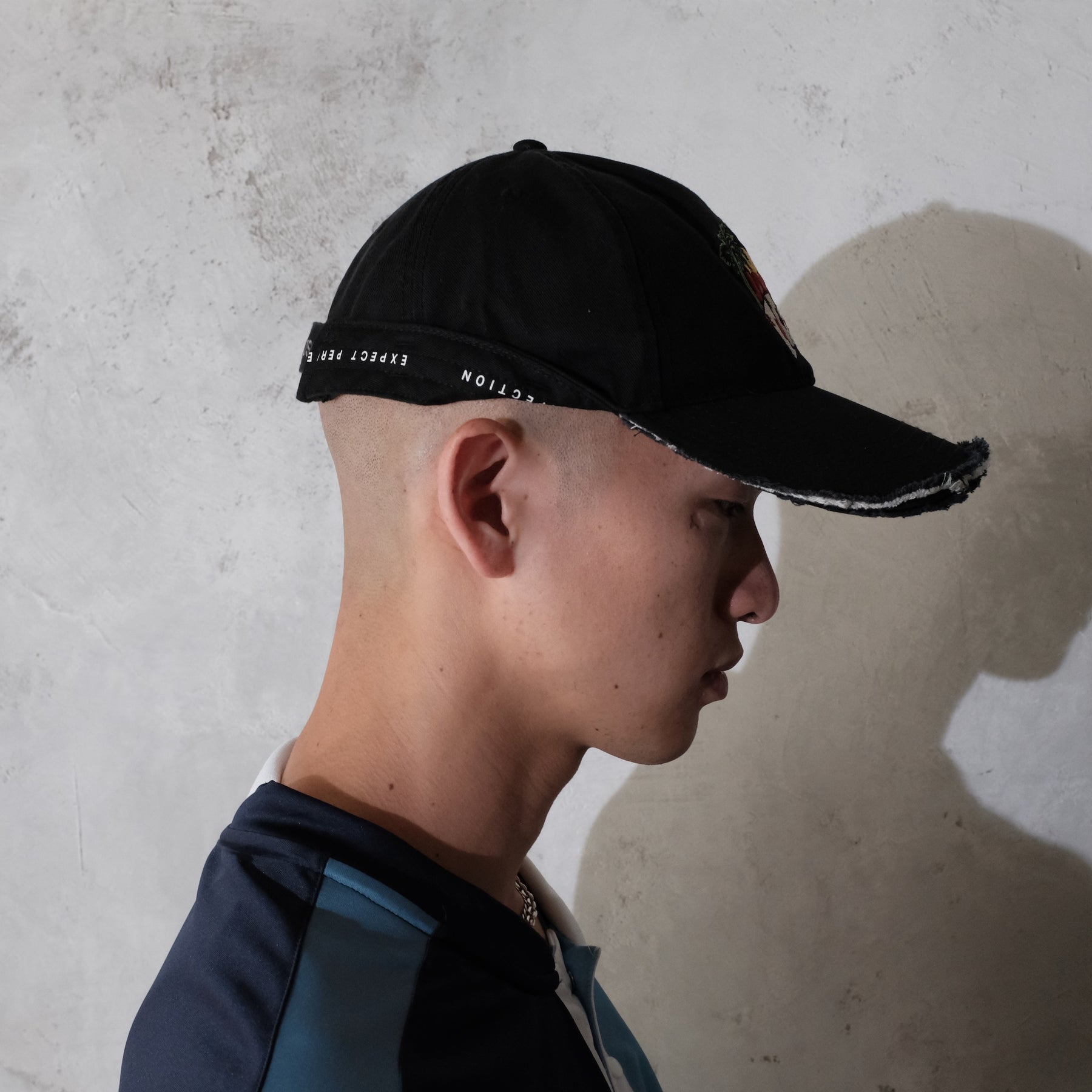 Martine Rose / ROLL BACK CAP BLACK