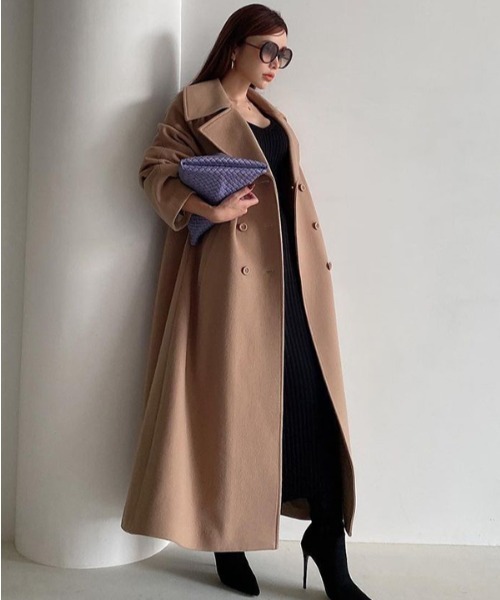EIMY ISTOIRE（エイミーイストワール）の「belted chester coat