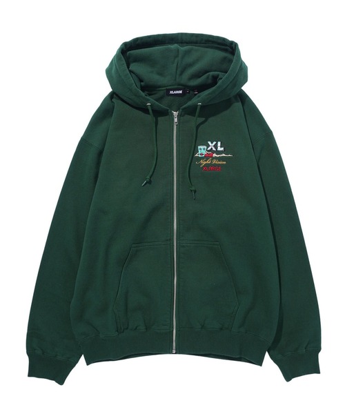XLARGE（エクストララージ）の「NIGHT VISION ZIP UP HOODED