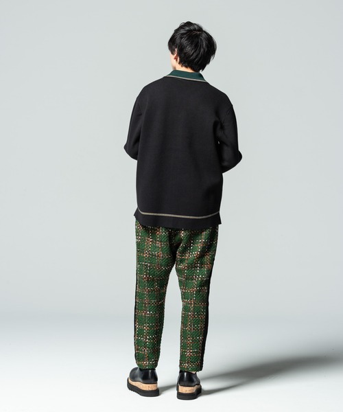 glamb（グラム）の「Fancy tweed pants / ファンシーツイードパンツ