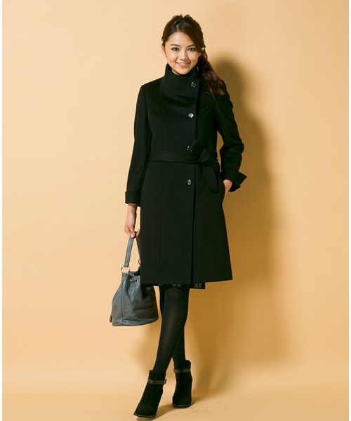 23区（ニジュウサンク）の「ウールアンゴラビーバー コート