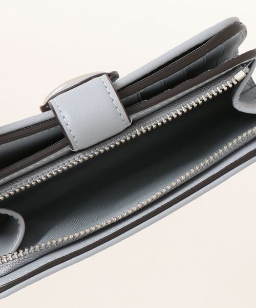 COACH タビー ミディアムウォレット グレー 二つ折り財布 coach二つ折