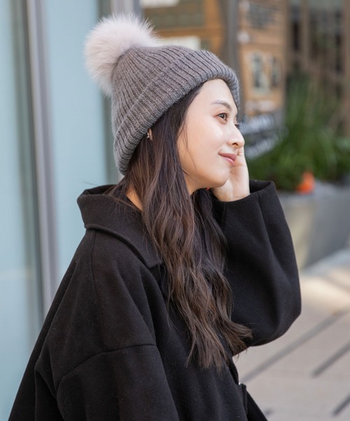 CA4LA（カシラ）の「EX PLATINA FOX 5（ニットキャップ/ビーニー