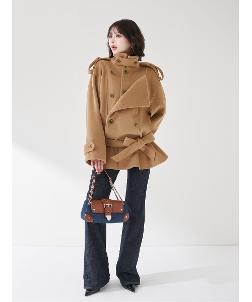 ドロップショルダージャケットコート（その他アウター）｜Darich