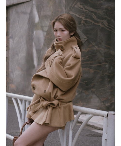 ドロップショルダージャケットコート（その他アウター）｜Darich