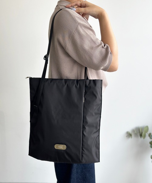 Nissy-naptime】中綿リバーシブルベストBLACK×総柄BLACK 中綿