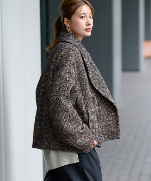 FRAMeWORK（フレームワーク）の「TWEEDショートコート（その他アウター
