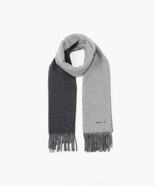 agnes b.（アニエスベー）の「ウール バイカラー リバーシブル