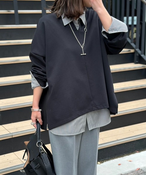 ライトダンボールテントシルエットプルオーバー Emma Taylor