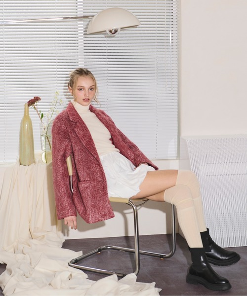 loin nuit（ロワンニュイ）の「shaggy coat / シャギーコート