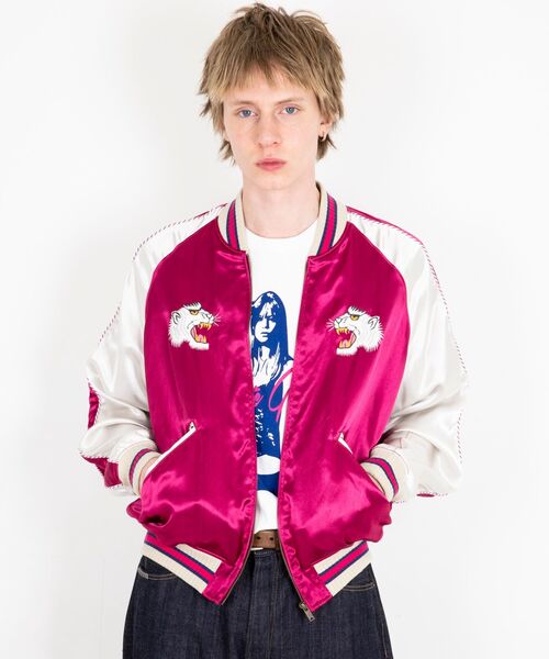 最高デザイン】ヒステリックグラマー ドラゴン刺繍 ニットジップ