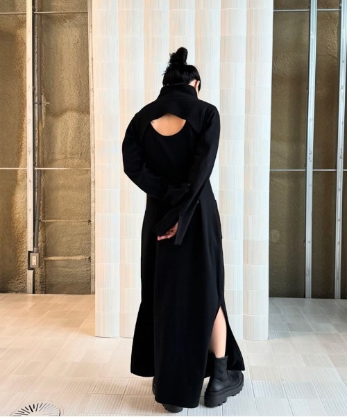 Ameri（アメリ）の「LAYERED LIKE SWEAT DRESS（ワンピース）」 - WEAR