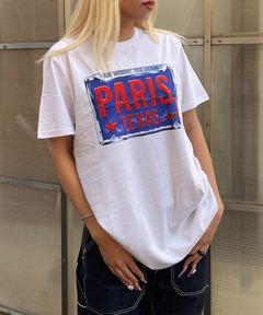 パリ テキサス SCRT Lサイズ Tシャツ ホワイト PARIS,TEXAS】Travis T
