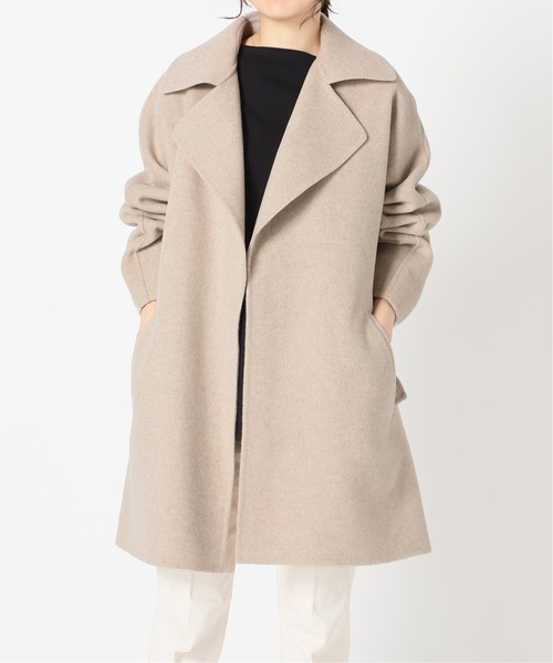 IENA（イエナ）の「MANTECO PUREダブルフェイスショートコート