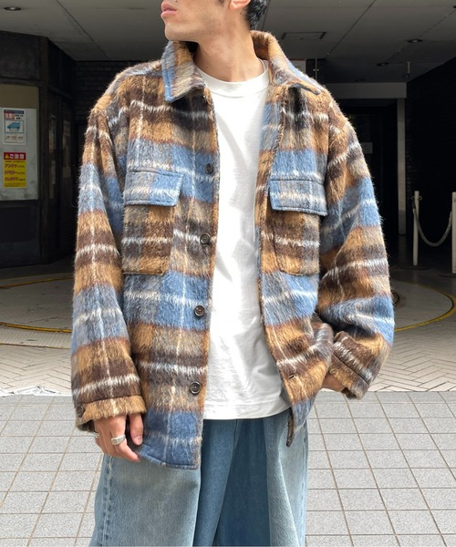 VEQMU EMODA シャギージャケット ファーコート ベクム vequm シャギー