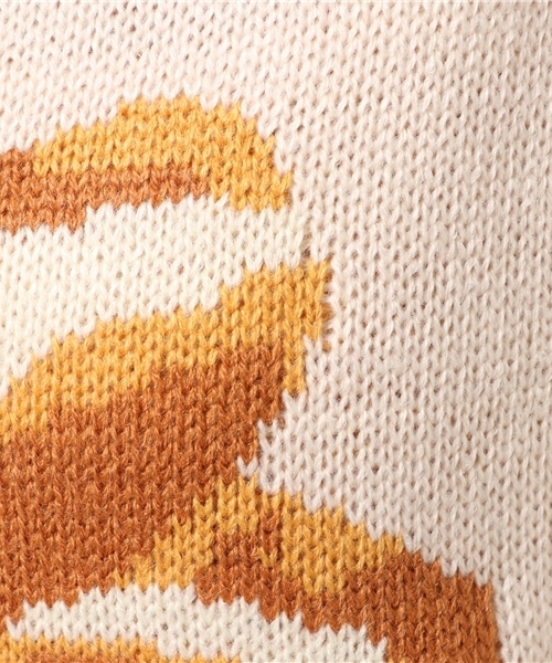 rovtski（ロフトスキー）の「フランスパン柄ニットセーター（ニット