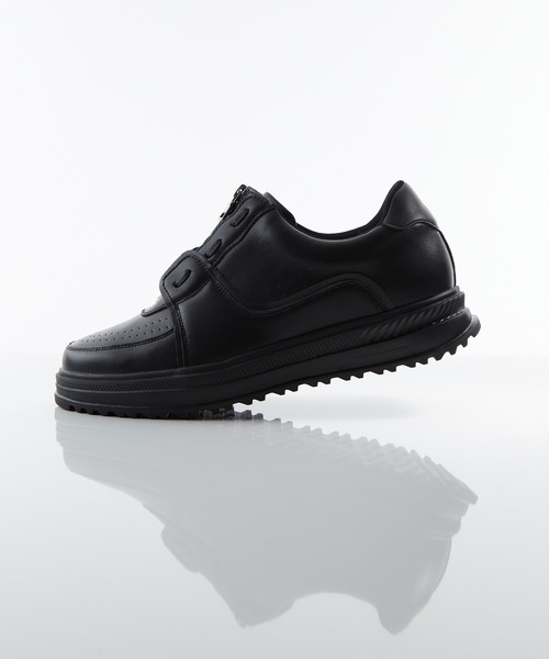 ＋6.8cm High sole zip sneakers6.8cm /ハイソール ジップ スニーカー