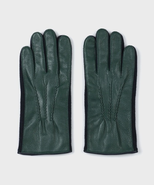 Paul Smith（ポールスミス）の「カラーブロック レザーグローブ