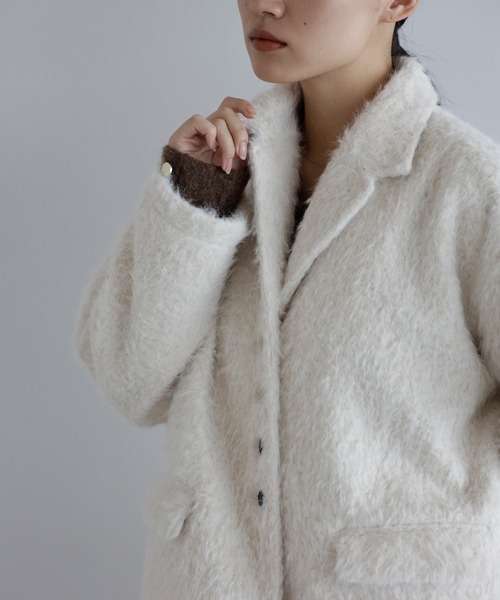 セール】shaggy jacket coat / シャギージャコット（その他アウター
