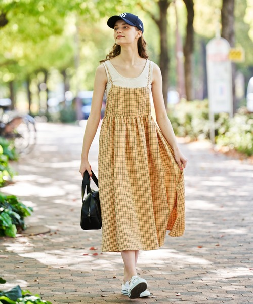 MERLOT（メルロー）の「バックリボンキャミワンピース（ワンピース