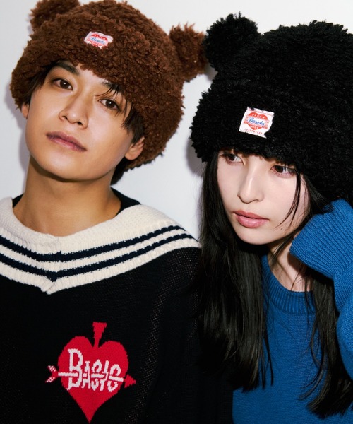 BASICKS/ベーシックス】Bear Beanie（ニットキャップ/ビーニー