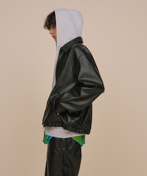 ADAM ET ROPE'（アダムエロペ）の「リサイクル ポリエステル 合皮