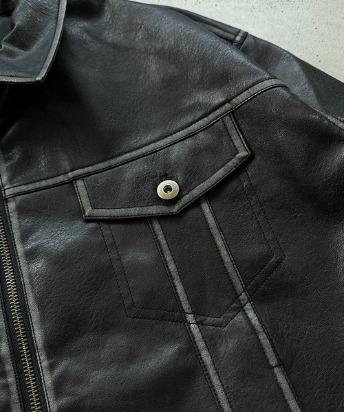 WISH FOR EVER（ウィッシュフォーエバー）の「ARTIFICIAL DOUBLE ZIP