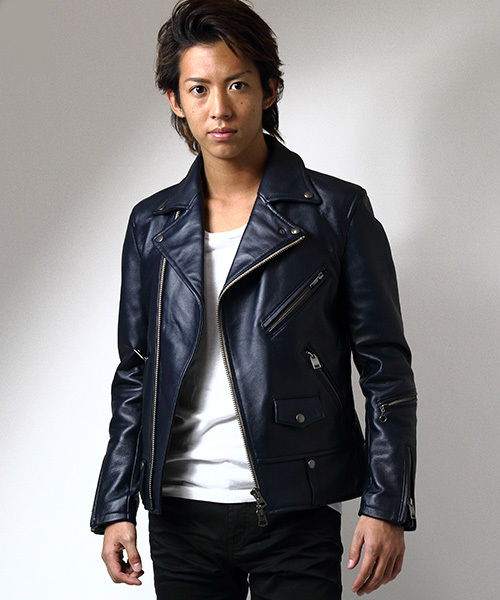 JACKROSE（ジャックローズ）の「ラムレザーダブルライダース TYPE－1