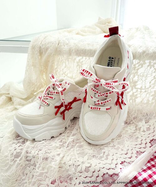ハローキティ デコリボンスニーカー（スニーカー）｜MAJESTIC LEGON