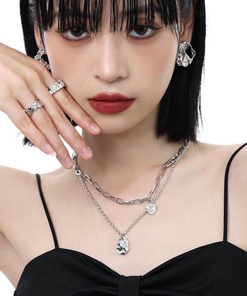 urge select】Y2K シルバーチェーン ネックレス（ネックレス）｜Mayree