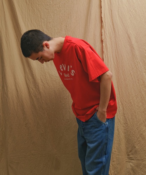 Levi's ロゴサイン 赤 照明タイプ リーバイス レア 非売品 行燈タイプ