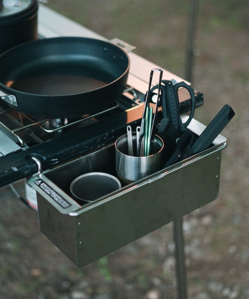 snow peak ステンボックスハーフユニット 蓋あり ステンボックスハーフ